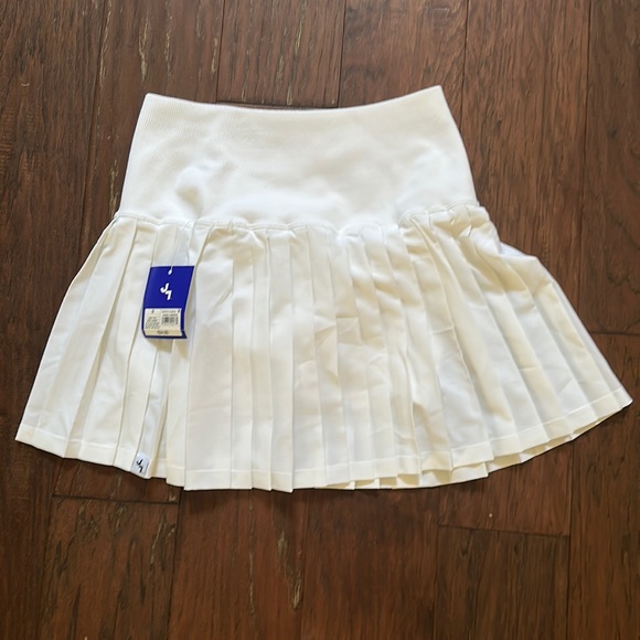 JoyLab Skirts New White Joy Lab Tennis Athletic Skirt With Shorts